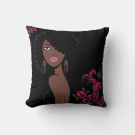 Almofada Travesseiro lateral Afrocentric Beauty 2