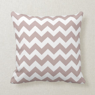 Almofada Travesseiro Lily e White Chevron Zig Zag