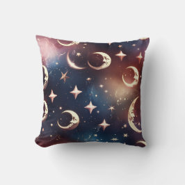 Almofada Travesseiro Lua Celestial em Rose Gold