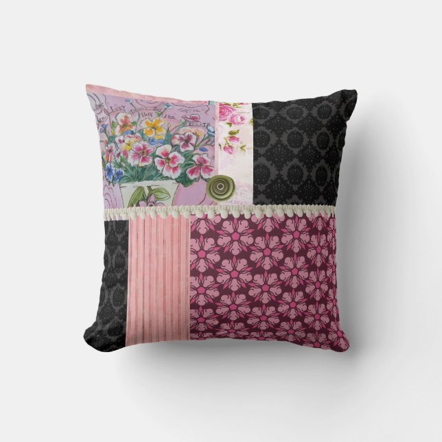 Almofada Travesseiro lunático do chique 5 do país (Frente)