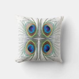 Almofada Travesseiro marroquino boémio de Boho da pena do