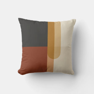 Almofada Travesseiro Minimalista Bauhaus - Bloco de cor Abs