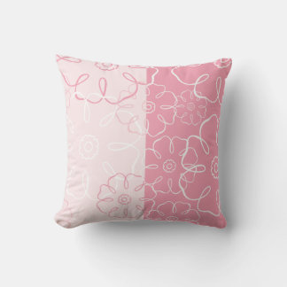 Almofada Travesseiro MOJO Americano Floral Rosa