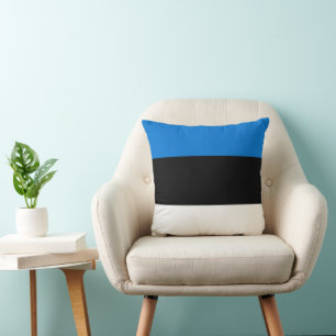 Almofada Travesseiro MoJo com bandeira da Estônia