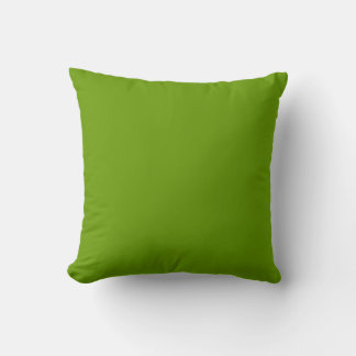 Almofada Travesseiro MONOGRAM macio sólido verde folha médi