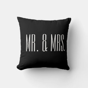 Almofada Travesseiro Mr. & Mrs.