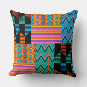 Almofada Travesseiro Multi Africano Azteca Designer