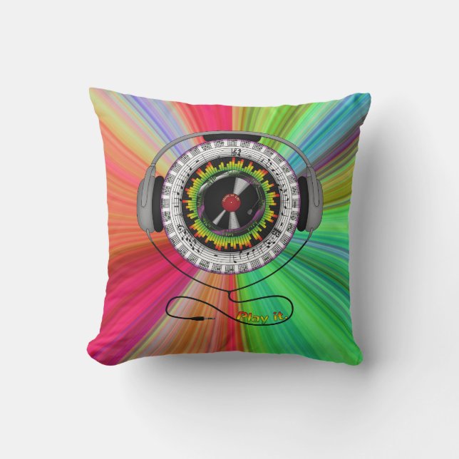 Almofada Travesseiro Música da Vida (Frente)