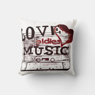 Almofada Travesseiro musical Vintage Love