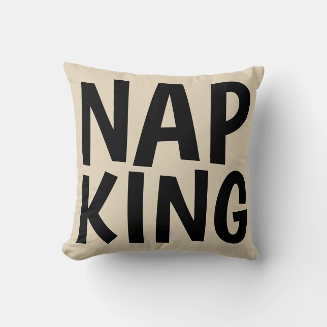 Almofada TRAVESSEIRO NAP KING, Para marido ou Pai (Frente)