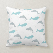 Travesseiro Narwhal Dolphin