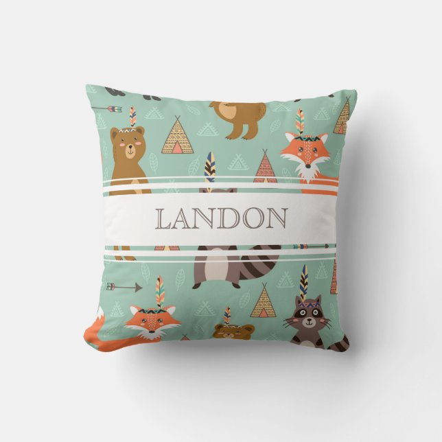 Almofada Travesseiro nativo personalizado dos amigos da (Frente)