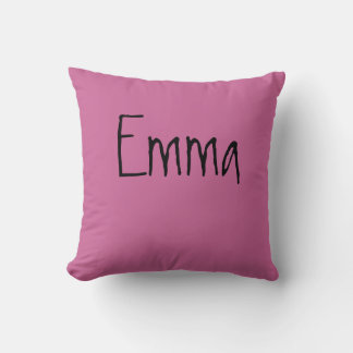 Almofada Travesseiro nome Emma