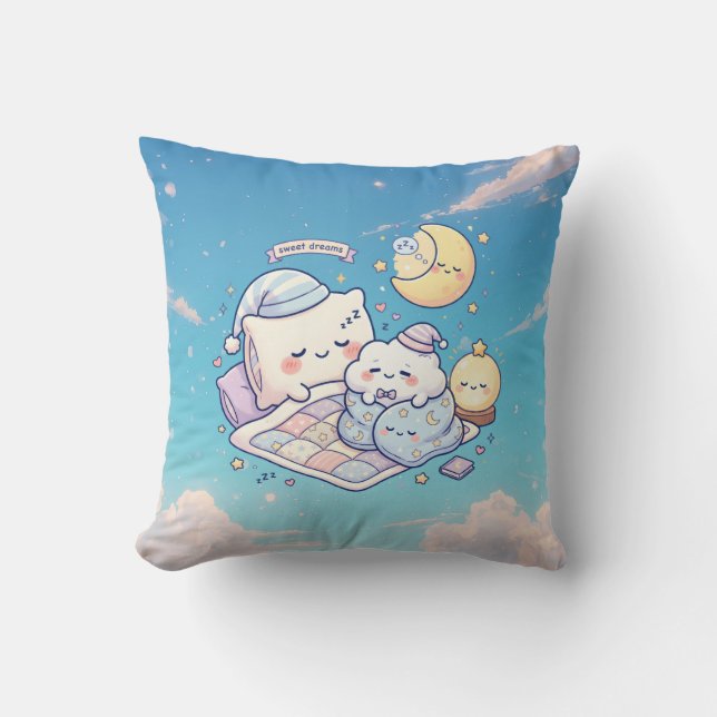 Almofada Travesseiro Nuvem Sweet Dreams (Frente)