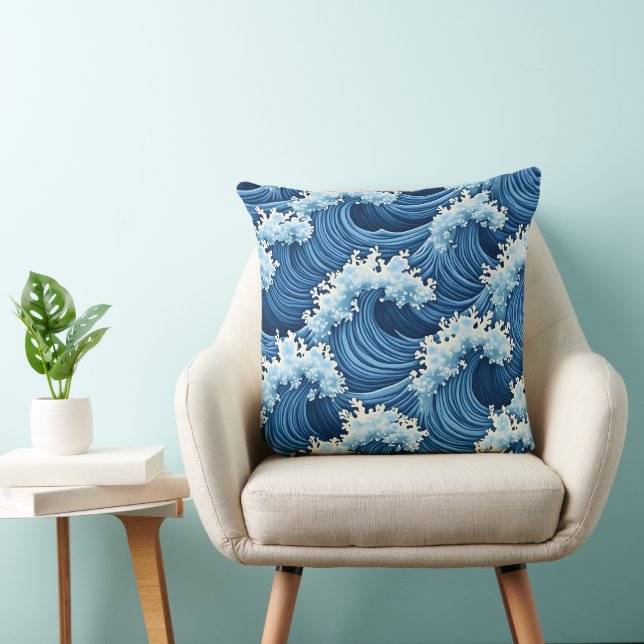 Almofada travesseiro oceânico (Cadeira)
