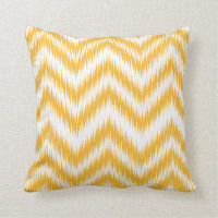 Travesseiro Padrão de Chevron Chevron Ikat