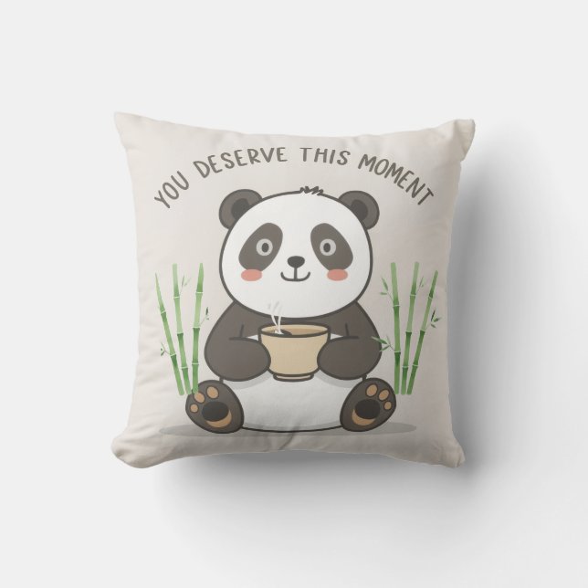 Almofada Travesseiro Panda Fofo (Frente)