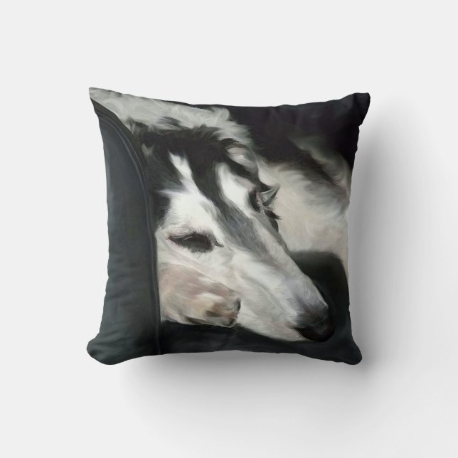 Almofada Travesseiro para Soneca Borzoi (Frente)