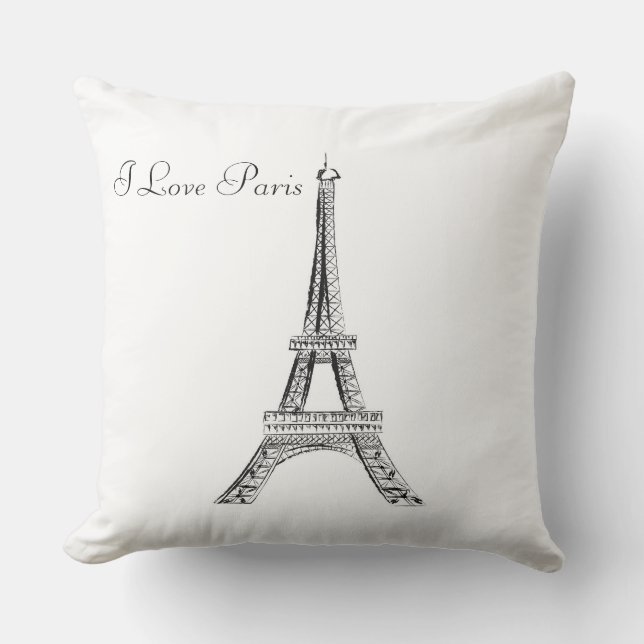 Almofada Travesseiro Paris (Frente)
