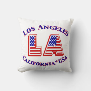 Almofada Travesseiro Patriótico de Los Angeles EUA
