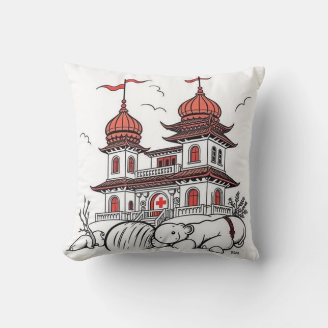 Almofada Travesseiro pequeno (Frente)