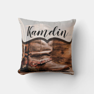 Almofada Travesseiro Personalizado Boots Barn Barn Wood Rus