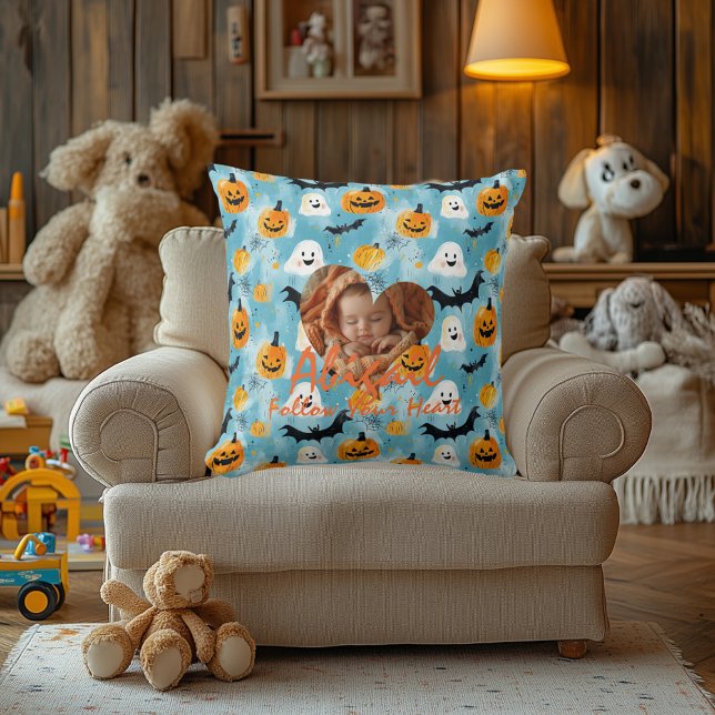 Almofada Travesseiro Personalizado com Coração à Teia das B (Criador carregado)