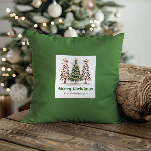 Almofada Travesseiro Personalizado com Nome de Natal com Es