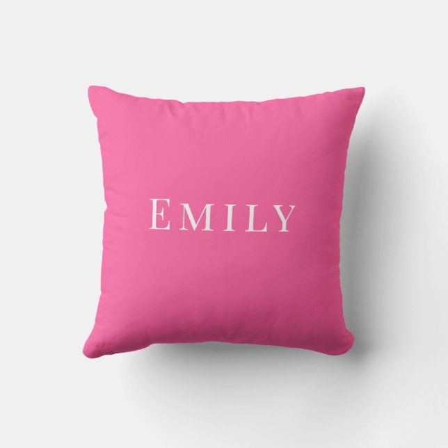 Almofada Travesseiro Personalizado com Nome Palm Beach Prep (Verso)