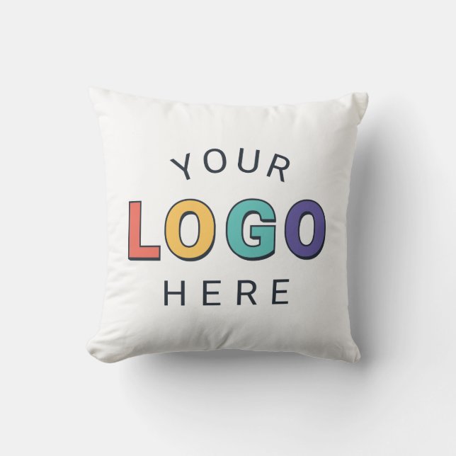 Almofada Travesseiro Personalizado com Seu Logotipo (Frente)