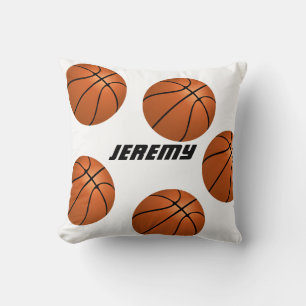 Almofada travesseiro personalizado de basquetebol