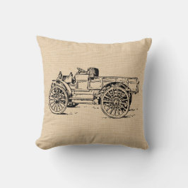 Almofada Travesseiro Personalizado de Caminhão Antiquado Vi
