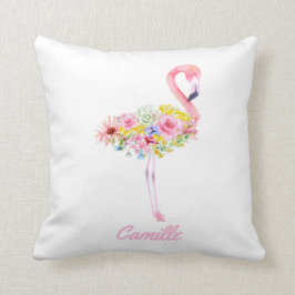 Almofada Travesseiro Personalizado de Enfermeiro Flamingo B