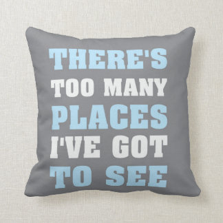 Almofada Travesseiro personalizado dos aviões dos detalhes