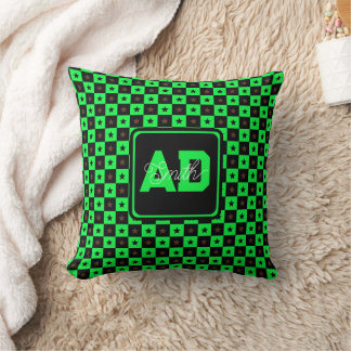Almofada Travesseiro Personalizado Inicial Chic Para Presen