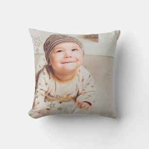Almofada Travesseiro Personalizado para Bebê   Lembrança Pe