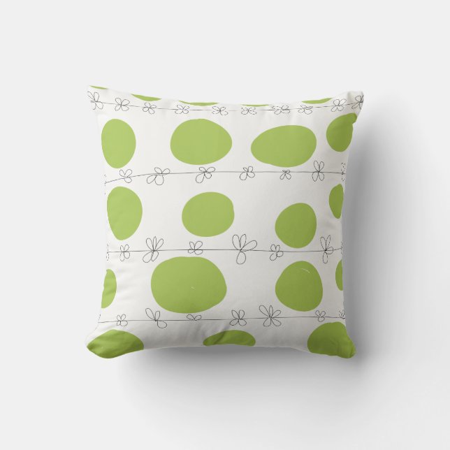Almofada Travesseiro personalizado Spring 2017 greens com i (Frente)