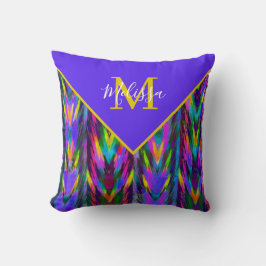 Almofada Travesseiro personalizado tribal brilhante em form