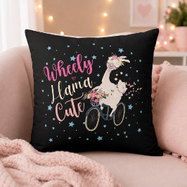 Almofada Travesseiro Personalizado Wheely Llama Cute