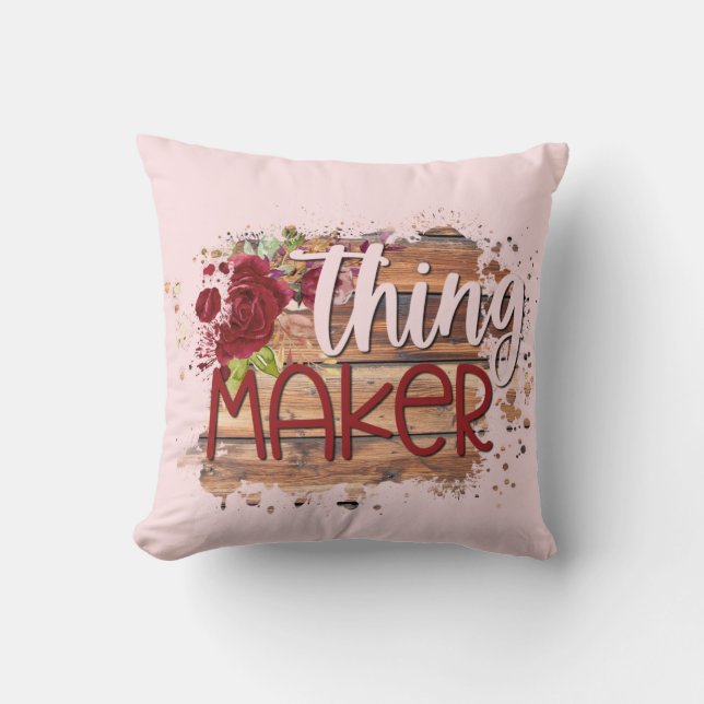 Almofada Travesseiro Pillow de conforto de 20" x 20" (Frente)