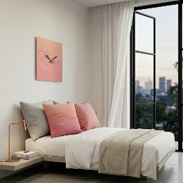 Almofada Travesseiro Pink Hearts Home