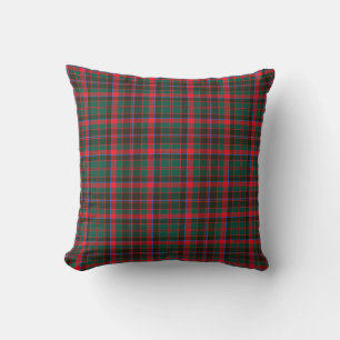 Almofada Travesseiro Plaid Cumming Caça Moderno Tartan