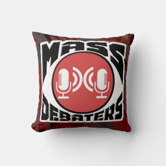 Almofada Travesseiro Podcast de debatedores em massa