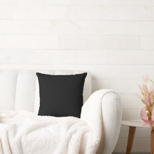 Almofada Travesseiro Preto Minimalista Moderno – Decoraçã