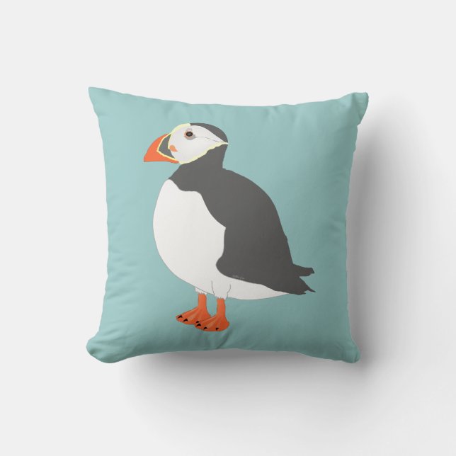 Almofada Travesseiro Puffin (Frente)