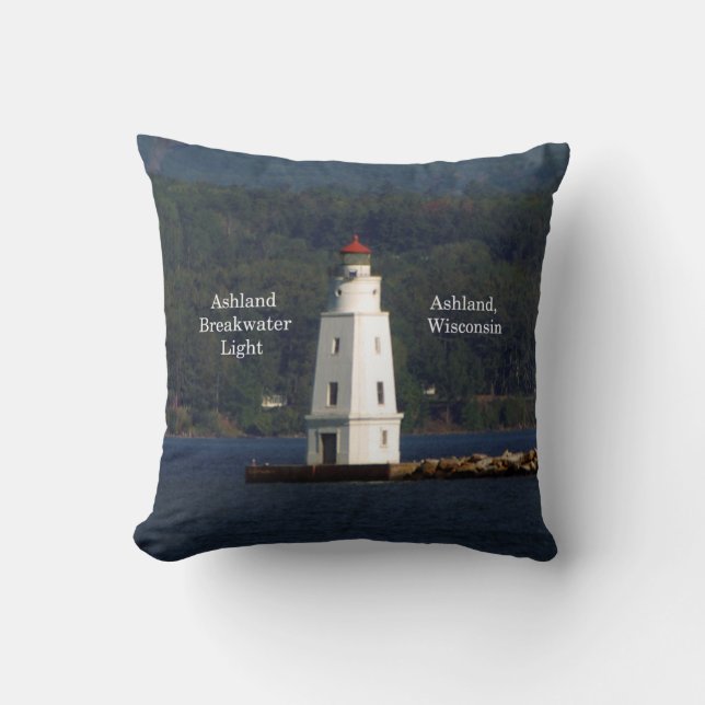 Almofada Travesseiro quadrado Ashland Breakwater Light (Frente)