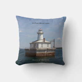 Almofada travesseiro quadrado claro de 14 pés