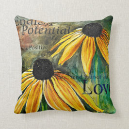 Almofada Travesseiro quadrado de inspiração potencial