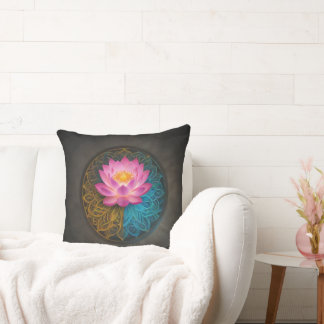 Almofada travesseiro quadrado de lotus