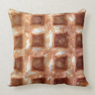 Almofada Travesseiro quadrado do Waffle